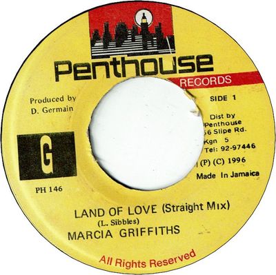 LAND OF LOVE (VG+)