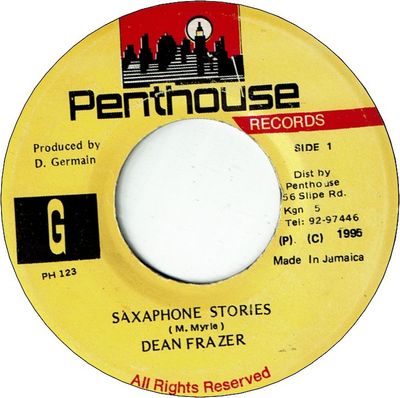 SAXAPHONE STORIES (VG+)