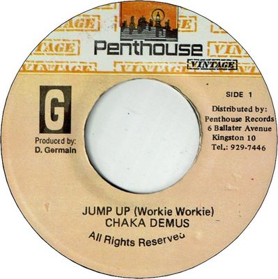 JUMP UP(Workie Workie) (VG+) / VERSION (VG+)