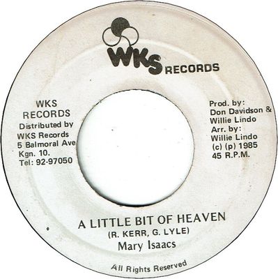 A LITTLE BIT OF HEAVEN (VG+)