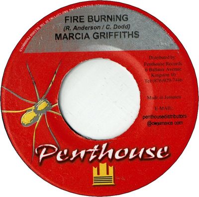 FIRE BURNING (VG+) / VERSION (VG)