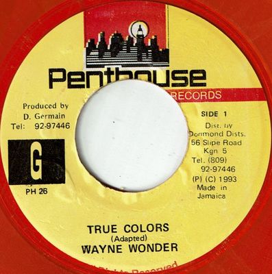 TRUE COLORS(Yellow Vinyl)(VG)