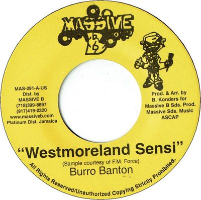 WESTMORE LAND SENSI (VG+) / TEMPO Version (VG+)