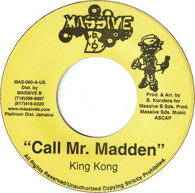 CALL Mr.MADDEN (VG+) /