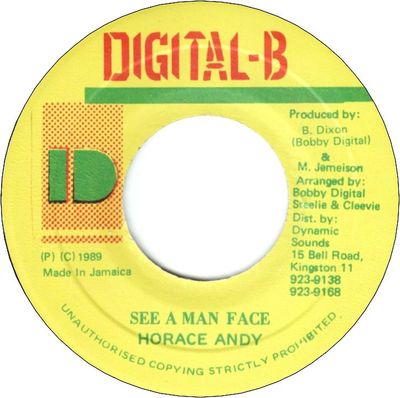 SEE A MAN FACE　(VG+)