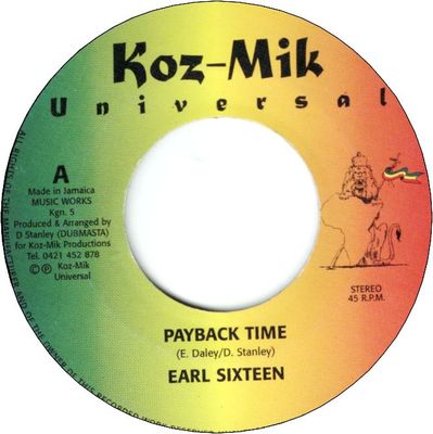 PAYBACK TIME (VG+)