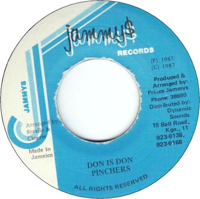 DON IS DON (G to VG)