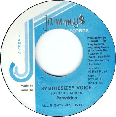 SYNTHE SIZER VOICE (VG+)
