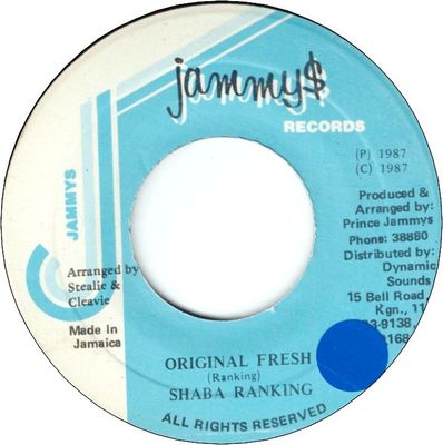 ORIGINAL FRESH (VG+/Sticker)