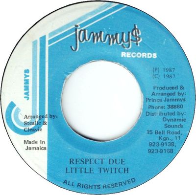 RESPECT DUE (VG+)