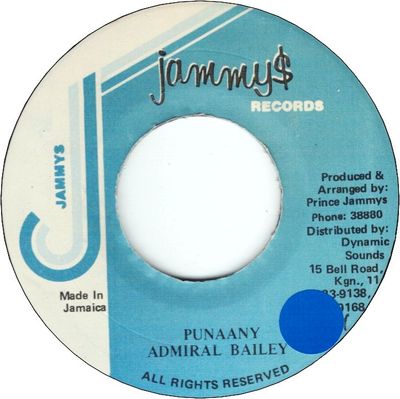 PUNAANY (VG+/Sticker)