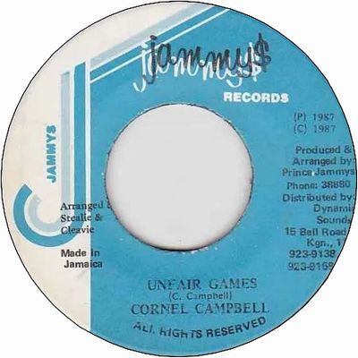 UNFAIR GAMES(VG to VG+)
