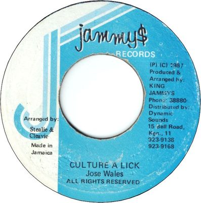 CULTURE A LICK (VG)