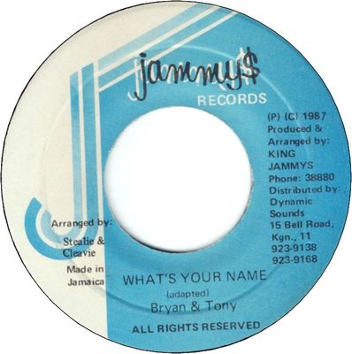WHAT'S YOUR NAME (VG+)
