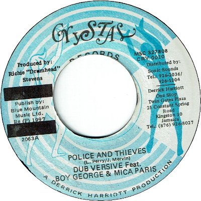 POLICE & THIEVES (VG+)