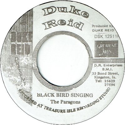 BLACK BIRD SINGING (VG) / MOONLIGHT GROOVER (VG)