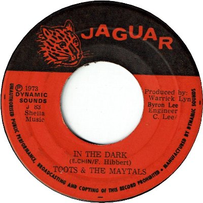 IN THE DARK (VG+) / SAILING ON (VG+)