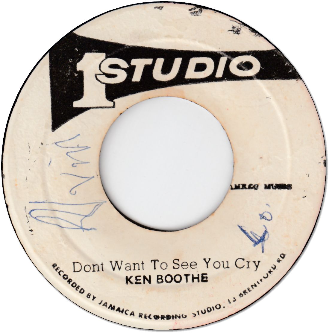 DON’T WANT TO SEE YOU CRY (VG-/WOL) / I NEED YOU (G+/WOL)