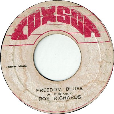 FREEDOM BLUES (VG-/WD) / VERSION (VG)