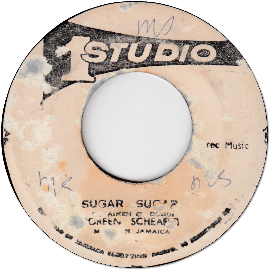 SUGAR SUGAR (VG+) / SUGAR Version (VG-)