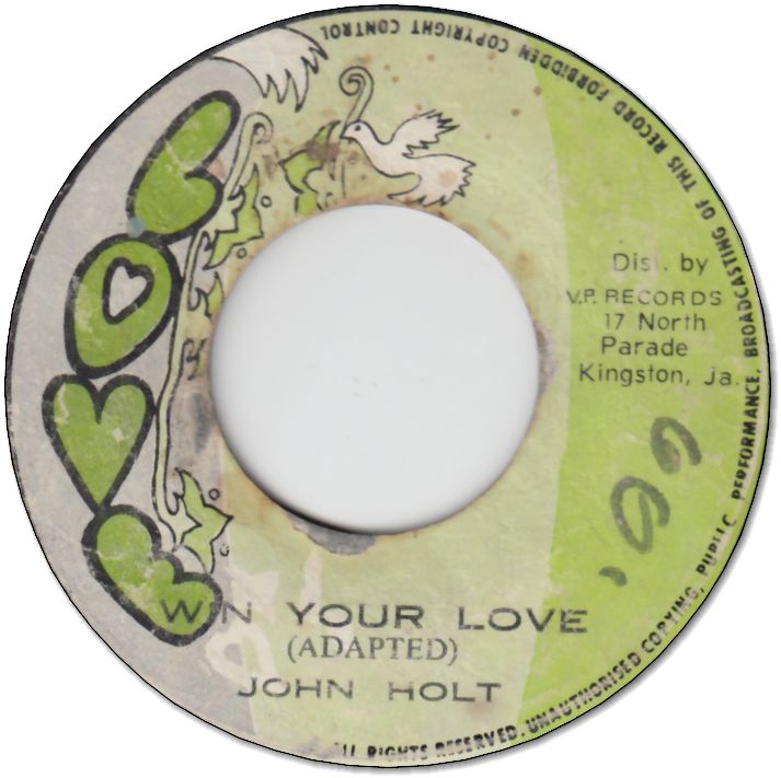 WIN YOUR LOVE (VG+/WOL) / VERSION (VG)