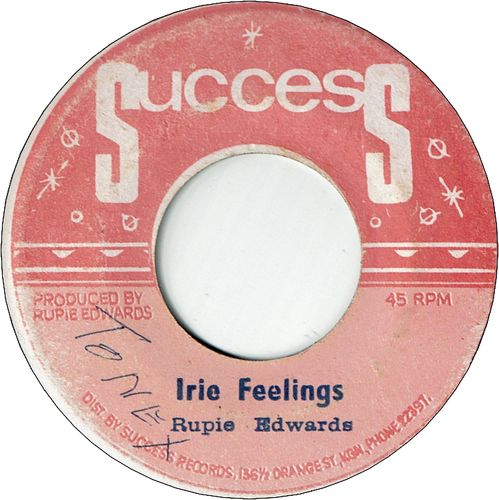 IRIE FEELING (VG+/WOL) / FEELING HIGH (VG)