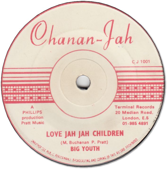 LOVE JAH JAH CHILDREN (VG+) / VERSION (VG-)