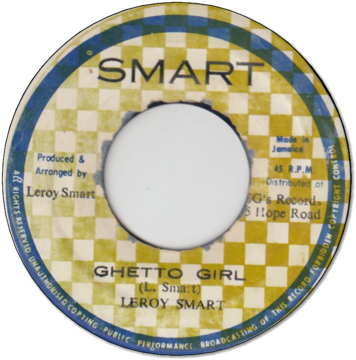 GHETTO GIRL (VG+) / GHETTO VERSION (VG)