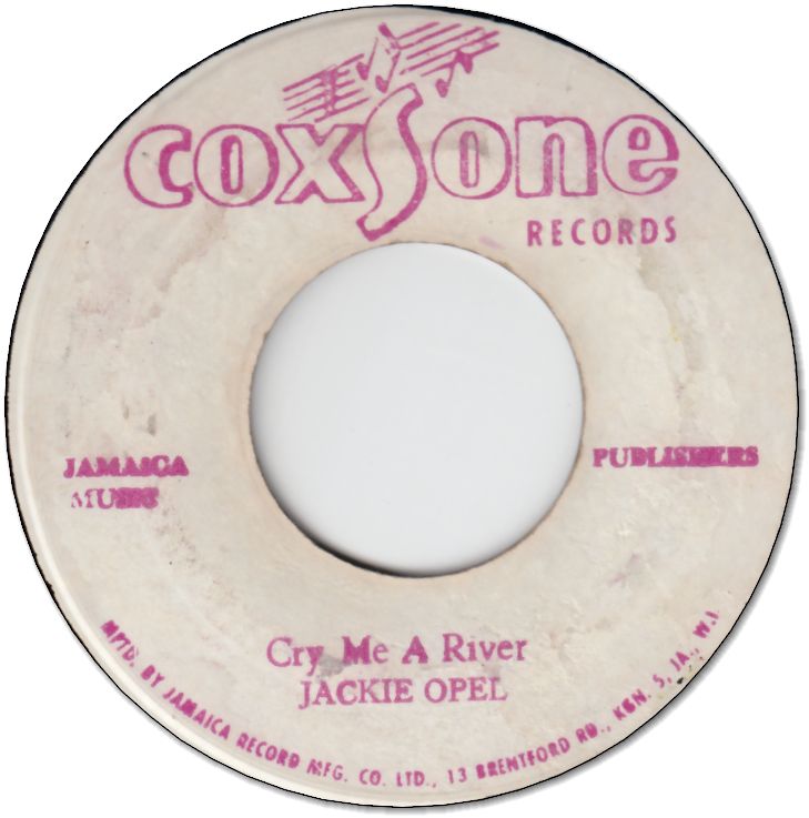 CRY ME A RIVER (VG) / ETERNAL LOVE (VG)