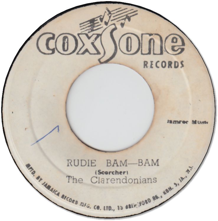 RUDIE BAM BAM (VG- to VG) / BE BOP BOY (VG-)