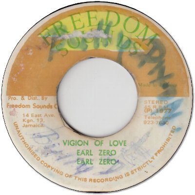 VIGION OF LOVE (VG+/WOL) / VERSION (VG+/WOL)