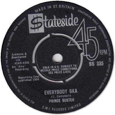 EVERYBODY SKA (VG+) /  30 PIECES OF SILVER (VG+)