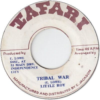 TRIBAL WAR (VG+) / PEACE & HARMONY (VG)