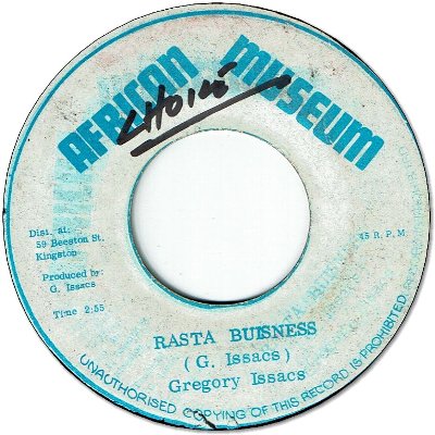 RASTA BUSINESS (VG+/WOL) / VERSION (VG+)