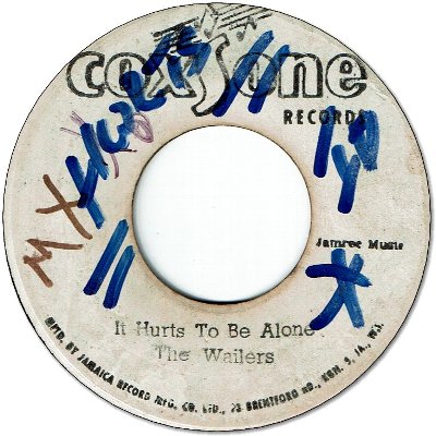 IT HURTS TO BE ALONE (VG/WOL) / I'M GOING HOME (VG/WOL)