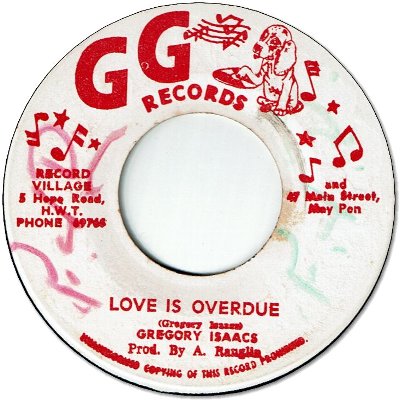 LOVE IS OVERDUE (VG+/WOL) / VERSION (VG)