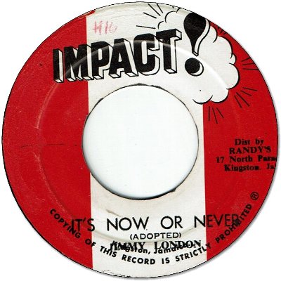 IT'S NOW OR NEVER (VG+) / VERSION (VG+)