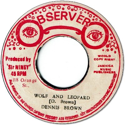 WOLF AND LEOPARD (VG+) / VERSION (VG+)