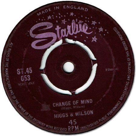 CHANGE OF MIND (VG+) / SHA BA DA