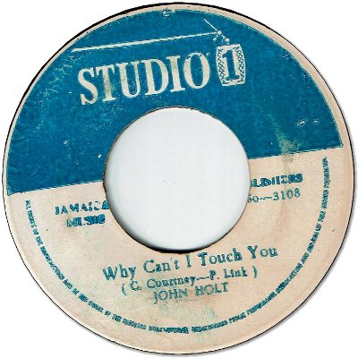 WHY CAN'T I TOUCH YOU (VG to VG+)