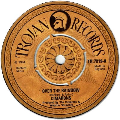 OVER THE RAINBOW (VG+) / WE ARE NOT THE SAME(VG+)