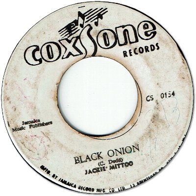 HOKNEY JOKEY (VG) / BLACK ONION