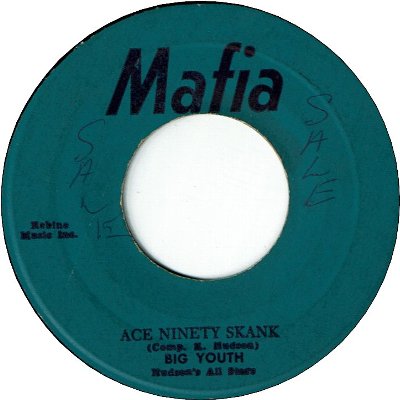 ACE NINETY SKANK (VG+/WOL) / TRUE TRUE TO MY HEART (VG+)
