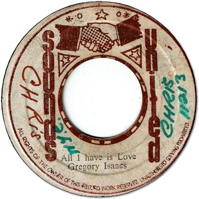 ALL I HAVE IS LOVE (VG+/WOL) / VERSION (VG/WOL)