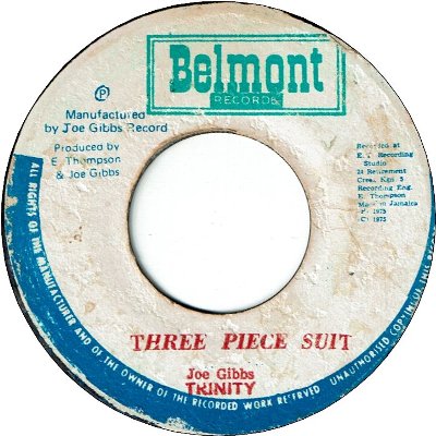 THREE PIECE SUIT (VG) / BIG FAT THING (VG)