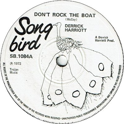 DON'T ROCK THE BOAT (VG to VG+) / VERSION (VG)