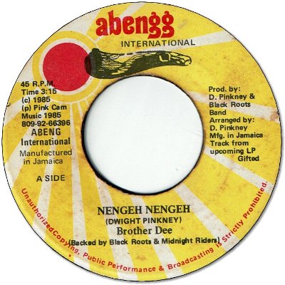 NENGEH NENGEH (VG+) / VERSION (VG)