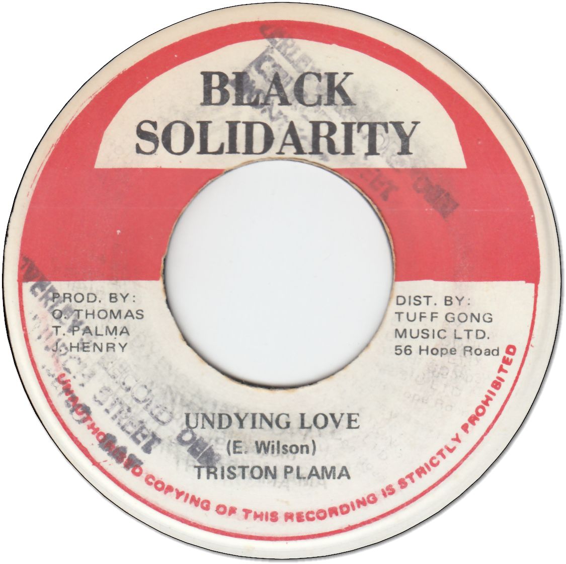 UNDYING LOVE (VG+/Stamp)