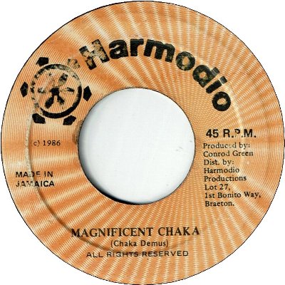 MAGNIFICENT CHAKA　(VG to VG+)