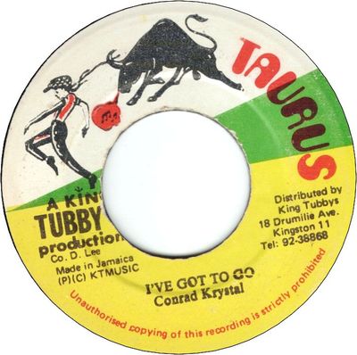 I’VE GOT TO GO　(VG+)